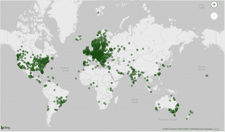 Weltweites GPS-Tracking in Echtzeit