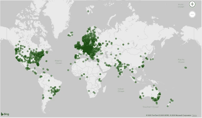 Weltweites GPS-Tracking in Echtzeit